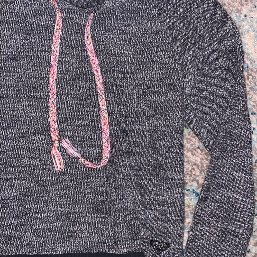 Cowl Neck Roxy Sweatshirt - Picture 2 of 4